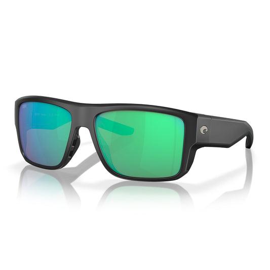 TAXMAN MATTE BLACK GREEN MIRROR POLARIZED 580G