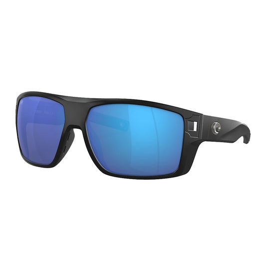 DIEGO MATTE BLACK BLUE MIRROR POLARIZED 580G