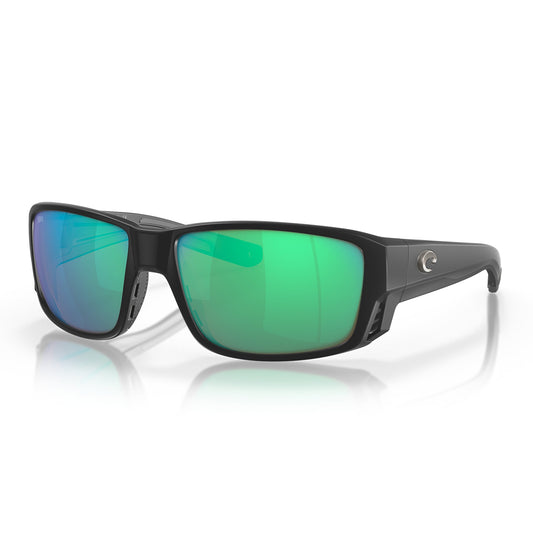 TUNA ALLEY PRO MATTE BLACK GREEN MIRROR POLARIZED 580G