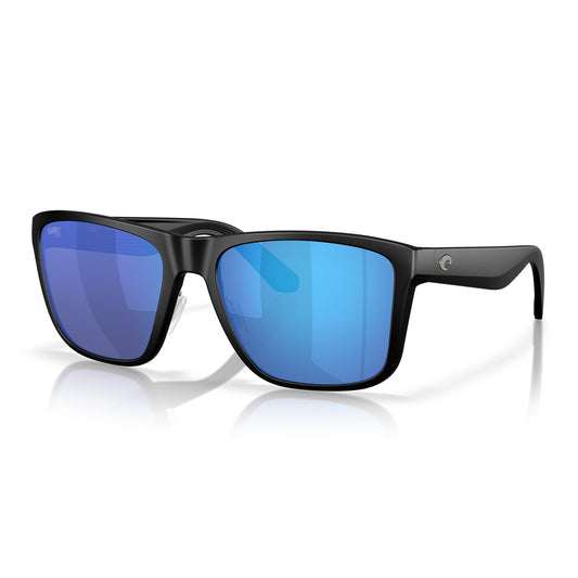 LOS ALIJOS MATTE BLACK BLUE MIRROR POLARIZED 580G