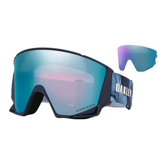 Oakley Flow Scape L | Antiparras Aleksander Kilde Signature Prizm Snow Sapphire + Lente Extra Iced