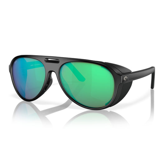 GRAND CATALINA MATTE BLACK GREEN MIRROR POLARIZED 580G