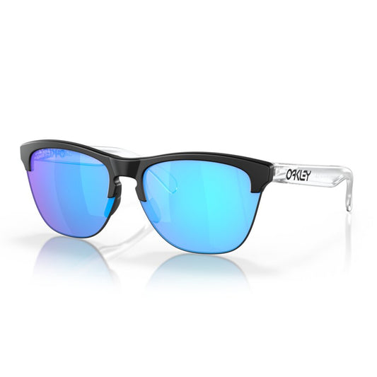 FROGSKINS LITE MATTE BLACK CLEAR PRIZM SAPPHIRE
