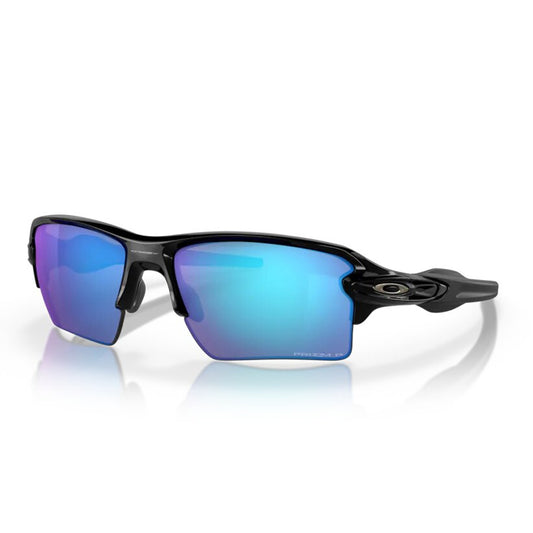 FLAK 2.0 XL POLISHED BLACK PRIZM SAPPHIRE POLARIZED