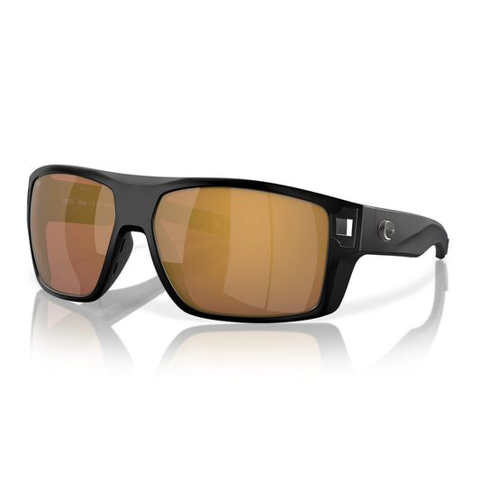 DIEGO MATTE BLACK GOLD MIRROR POLARIZED 580G