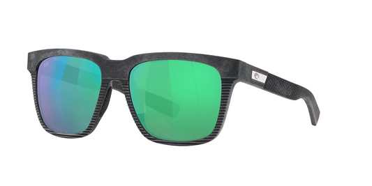 PESCADOR NET GRAY WITH GRAY RUBBER GREEN MIRROR POLARIZED