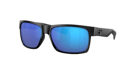 HALF MOON SHINY BLACK BLUE MIRROR POLARIZED 580G