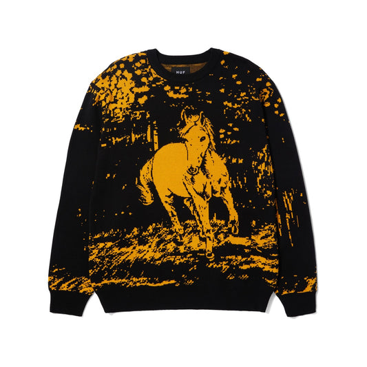 5 HORSE CREWNECK SWEATER