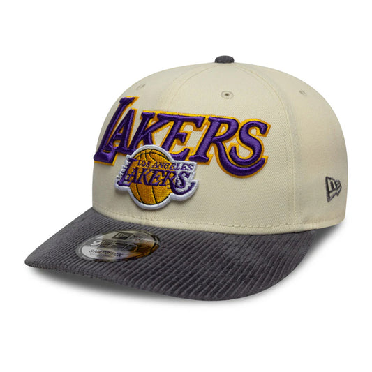 Gorra New Era 9FIFTY Los Angeles Lakers - NBA - Visor Corderoy