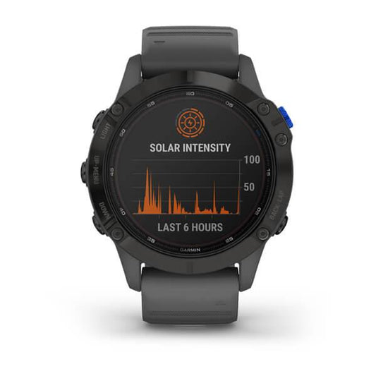 Garmin Fēnix 6 Pro Solar Black/Slate – Reloj Multideporte GPS
