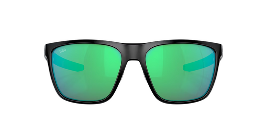 FERG MATTE BLACK GREEN MIRROR POLARIZED 580G