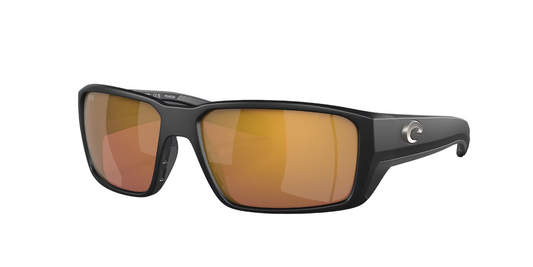 FANTAIL PRO MATTE BLACK GOLD MIRROR POLARIZED 580G