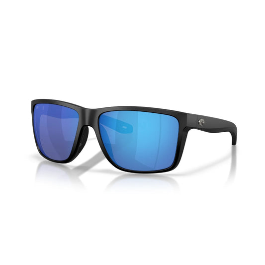Costa Broadbill II | Matte Black | Blue Mirror Polarized 580G | Lentes de Navegación en Aguas Abiertas
