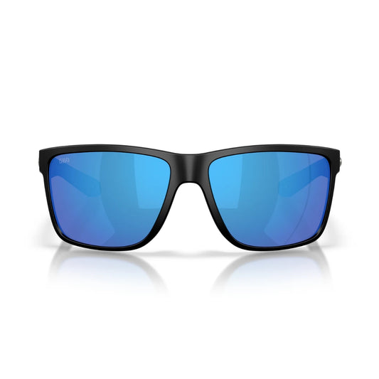 Costa Broadbill II | Matte Black | Blue Mirror Polarized 580G | Lentes de Navegación en Aguas Abiertas