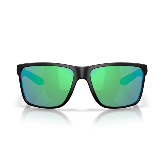 Costa Broadbill II | Matte Black | Green Mirror Polarized 580G | Lentes Pesca Vista Aguas Costeras