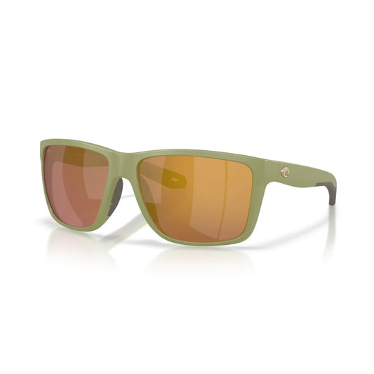 Costa Broadbill II XL | Matte Sitka | Gold Mirror Polarized 580G | Lentes de Pesca Cobertura Máxima