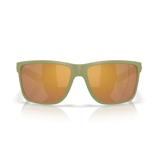Costa Broadbill II XL | Matte Sitka | Gold Mirror Polarized 580G | Lentes de Pesca Cobertura Máxima