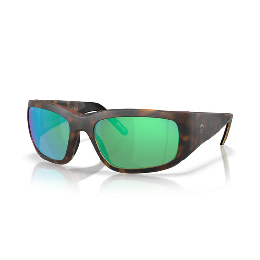 Costa Bulley Bait | Matte Tortoise | Green Mirror Polarized 580G | Lentes de Pesca Vista Aguas Costeras