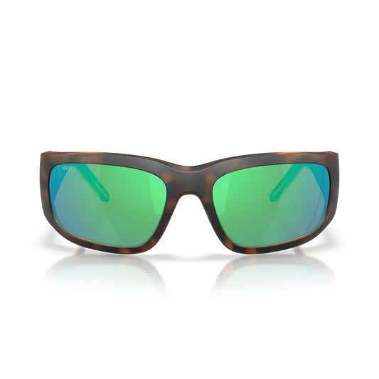 Costa Bulley Bait | Matte Tortoise | Green Mirror Polarized 580G | Lentes de Pesca Vista Aguas Costeras