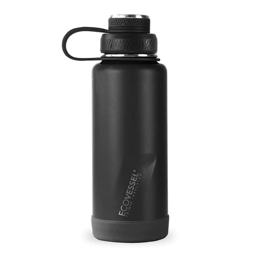 BOULDER TERMO ACERO INOXIDABLE TRIMAX CON INFUSOR BLACK SHADOW 32oz/946ml