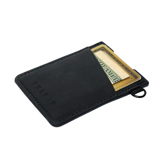 Billetera Thread Minimalista Vertical Wallet - con Protección RFID