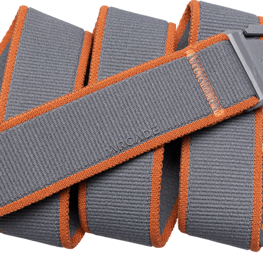 Cinturón Elástico Arcade Carto – Charcoal Saddle