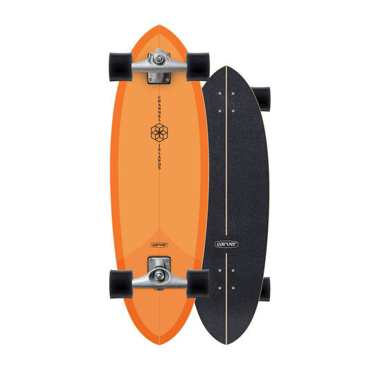 CI MID - ORANGE 31.75" SURFSKATE COMPLETE CX