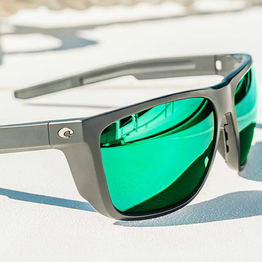 Costa Ferg XL | Matte Black Green Mirror | Lentes Polarizados 580G