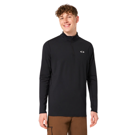 Oakley Gravity Range Qtr — Fleece Técnico con UPF 50+ | Golf & Outdoor