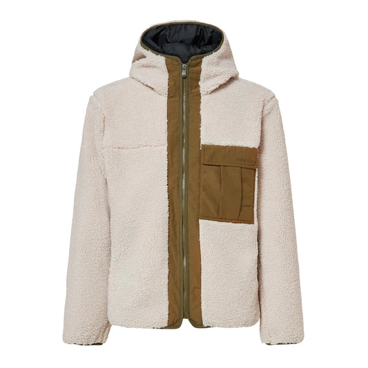 OAKLEY SNOWDRIFT FULL ZIP SHERPA | ABRIGO POLAR 410GR CON LOGO REFLECTANTE
