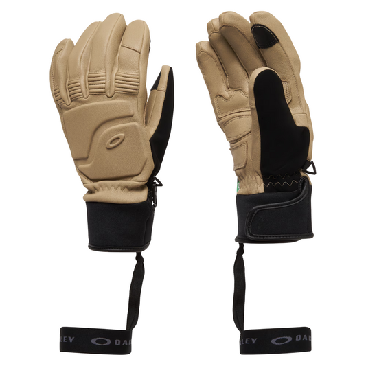 Oakley Peak Leather Gloves FN Dry 10K | Guantes de Ski Piel de Cabra Hombre