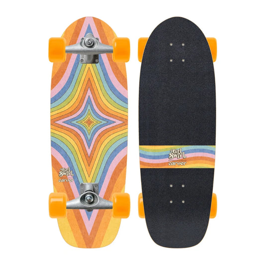 Carver x GRLSWIRL Daydream 28" | Surfskate Completo CX | Cruiser Compacto Trazados Ágiles