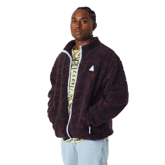 CAMPERA DE POLAR GRUESO HUF QUAKE HIGH PILE FLEECE