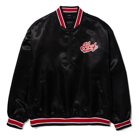 POP FLY SATIN BASEBALL JACKET