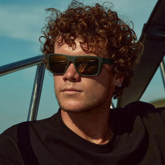 Costa Lido | Matte Olive Gold Mirror | Lentes Polarizados 580G