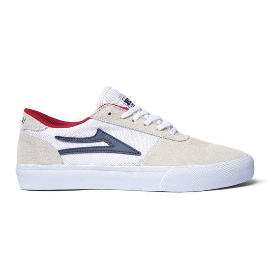 MANCHESTER WHITE/NAVY SUEDE