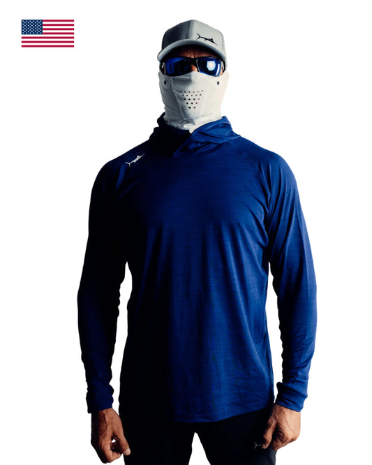 BILLFISH PERFORMANCE HOODED LONG SLEEVE UPF45+