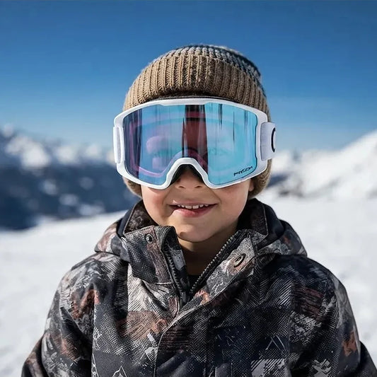 Oakley Line Miner S | Matte White Prizm Snow Sapphire Iridium | Antiparras Ski Snow Juvenil