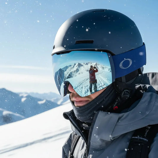 Oakley Fall Line L | Antiparras de Nieve Matte Navy Prizm Snow Sapphire Iridium
