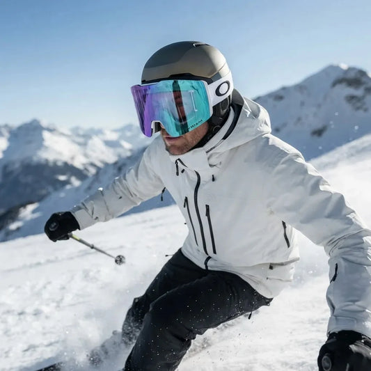 Oakley Fall Line M | Antiparras de Nieve Matte White Prizm Snow Argon Iridium