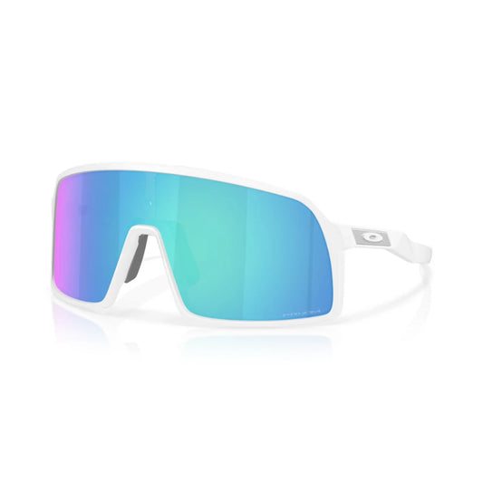 Oakley Sutro S | Matte White | PRIZM Sapphire | Lentes de Sol Ciclismo Urbano