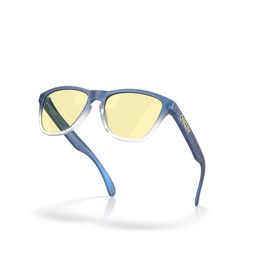 Oakley Frogskins S X Fortnite OO9508-0753 – Montura Matte Cyan/Blue/Clear Shift Fade con lentes Prizm Gaming 2.0