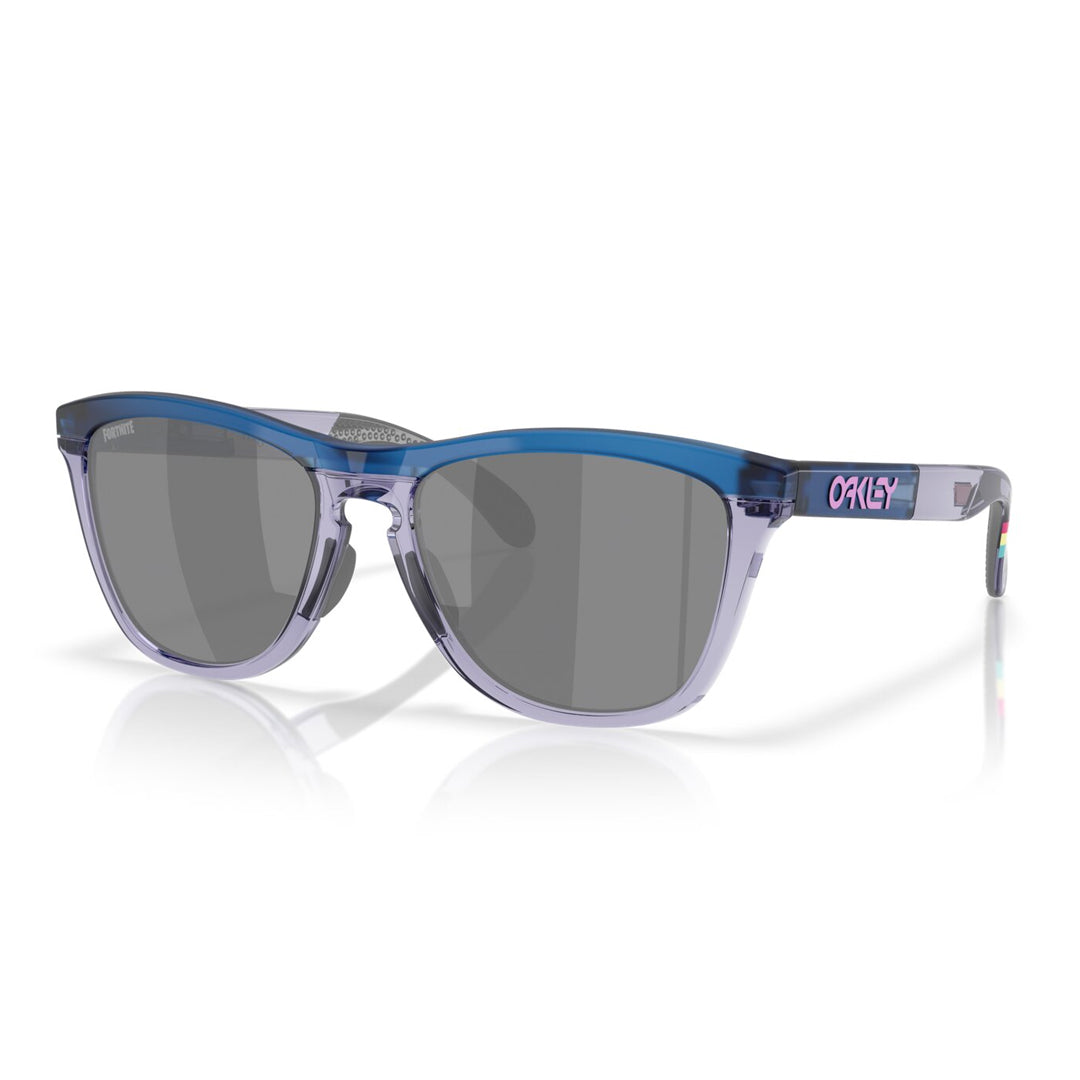 Oakley x Fortnite Brite Bomber Frogskins Range OO9284-1655 – Montura Matte Transparent Blue con lentes Prizm Black