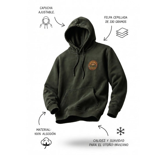 ROARK Orom Fleece – Buzo de Felpa 100% Algodón