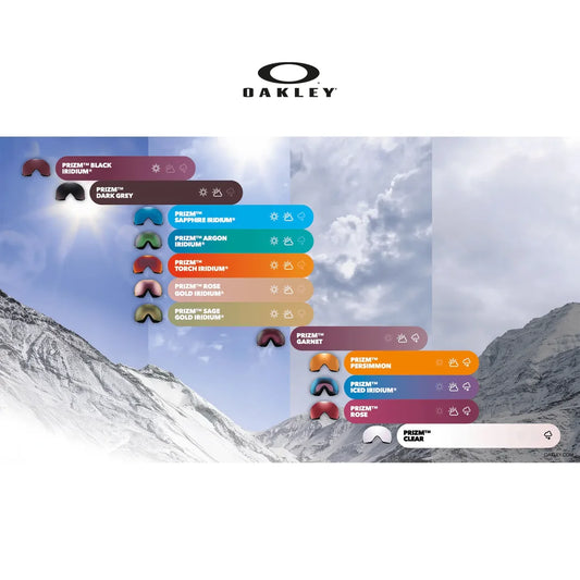 Oakley Line Miner Youth | Matte White Prizm Snow Torch Iridium | Antiparra Ski Snow