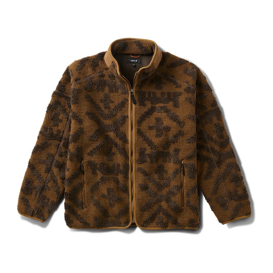 ROARK Campover Jacquard Sherpa Zip Fleece | Campera Polar
