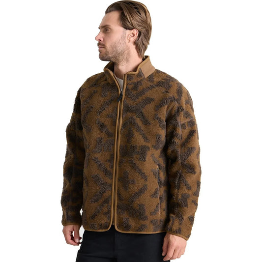 ROARK Campover Jacquard Sherpa Zip Fleece | Campera Polar