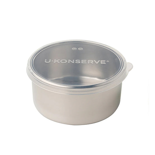 ROUND CONTAINER LARGE STAINLESS STEEL 16oz/473ml