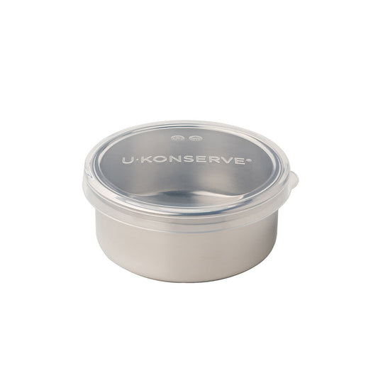 ROUND CONTAINER SMALL STAINLESS STEEL 5oz/148ml