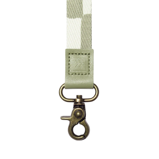 Llavero de Muñeca Thread Wrist Lanyard - Cuero Genuino